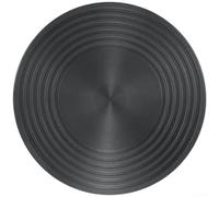 HomeVortex Placa difusora de calor de inducción de 24 cm, anillo de aleación de aluminio para cocina de gas con mango extraíble para cocinar uniformemente (24 cm)