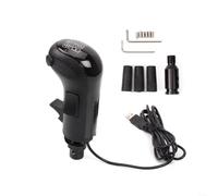HomeVortex Pomo de palanca de cambios USB con conmutación de marcha alta y baja, para Logitech G25/G27/G29/G920/G923 y para Thrustmaster TH8A, para Euro Truck Simulator 2 y para American Truck