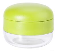 HomeVortex Prensa de ajo con estuche de almacenamiento, picadora manual de acero inoxidable y rebanadora para, dientes finos para rejilla de panal, accesorio de cocina desmontable, 7 x 5,8 cm, color
