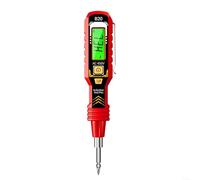 HomeVortex Probador de voltaje digital Pluma Detector de circuito eléctrico sin contacto Herramienta con destornillador de iluminación LED Dispositivo de medición para taller de reparación de