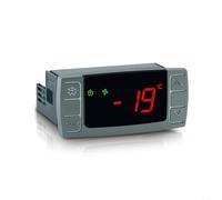 HomeVortex Regulador de termostato digital XR02CX-5N0C1 para refrigerador comercial y control de temperatura del congelador con alarma inteligente y diseño de instalación integrado