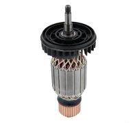 HomeVortex Rotor de amoladora angular para GA7020 GA9020 180 230, pieza de repuesto de plástico de metal compatible con amoladora angular, accesorio de herramienta eléctrica, equipo de taller plateado