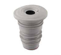 HomeVortex Sello de silicona para manguera de drenaje de lavadora, sellador de tuberías antiolor para fregadero de cocina y drenaje de suelo de baño, gris, 5 x 5 x 8 cm