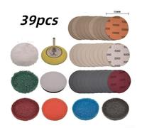 HomeVortex Set Pulimento Coche 39 Unidades para velours 3 Pulgadas Set Pulimento