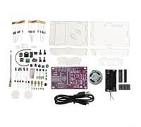 HomeVortex Set RDA5807s Radio FM Kit DIY kit electronica alimentación TDA2822 Rango 87-108 MHz 5v/3v alimentación dual (with case)