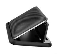 HomeVortex Soporte de teléfono para salpicadero de coche, soporte antideslizante de silicona ajustable para un agarre seguro, soporte de plástico reutilizable compatible con todos los teléfonos