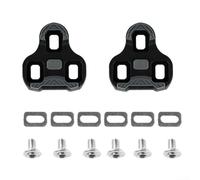 HomeVortex Tacos para bicicleta de carretera, para LOOK para sistema keo, placas de pedal autobloqueantes, con opciones de flotación de 0°/4.5°/9°, clips antideslizantes de nailon + TPU para zapatos