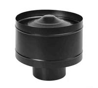 HomeVortex Tapa de chimenea redonda de acero inoxidable con diseño resistente a la intemperie para protección durante todo el año contra la lluvia, hojas de nieve y animales pequeños, fácil