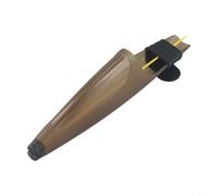 HomeVortex Tapa protectora de punta de caña de pescar con correa segura, para protector de guía de caña de plástico para todos los bastones de pesca, accesorio de almacenamiento portátil ligero (2#)