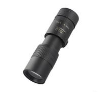 HomeVortex Telescopio monocular con zoom 10-300X para visión nocturna para camping, senderismo, aventuras al aire libre, prismáticos retráctiles portátiles con poca luz (solo monoculares)