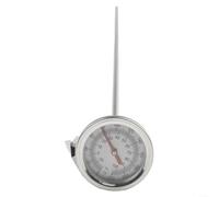 HomeVortex Termómetro de tierra para compost, sonda de acero inoxidable de 50 cm, alta precisión para esfera para jardín, césped, plantas en maceta, compost, sin batería