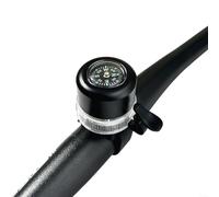 HomeVortex Timbre de bicicleta para niños, con luces coloridas y brújula, aleación de aluminio recargable por USB para bocina, para niños, bicicletas eléctricas de carretera de montaña, scooters