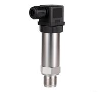HomeVortex Transductor de presión hidráulica 4-20mA G1/4 Sensor de aire de aceite de agua de acero inoxidable 0-5V 1-5V 0-10V Salida para sistema de monitoreo de control de procesos industriales DC24V