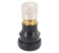 HomeVortex Válvula sin cámara de vacío para neumáticos de scooter eléctrico, pieza de repuesto de vástago de válvula de 20-13 mm, boquilla de goma a prueba de fugas para deportes al aire libre