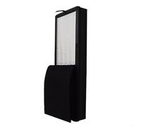 HomeVortex VEVA 8000 - Juego de filtros purificadores de aire para Elite Pro Series H13 True HEPA Carbon Prefiltro captura el 99.97% de las partículas, repuesto compatible negro, 13 x 1.35 x 12.35