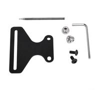 HomeVortex Vista de arco recurvo en forma de T de 1 pin de acero inoxidable, alcance calibrado desmontable rápido para objetivo de práctica de caza de desmontaje de arco largo, negro