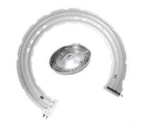 HomeVortex WE11M10001 - Elemento calefactor de repuesto para secadora GE, 5130 W 240 V, conjunto de calentador de cromo de hierro de alta eficiencia, para una fácil instalación, arreglo sin problemas