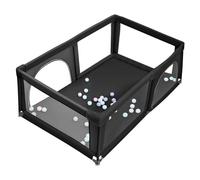Homewell Parque infantil Ababy Playpen con base de ventosa antideslizante, centro de actividades para interior y exterior, con bolsa de almacenamiento (50 bolas)