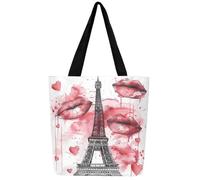 Homewish Bolsa de lona del sistema solar, bolsa de lona del espacio exterior, bolsa de mano del universo, rosa y negro, 50 x 40 cm