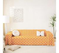 Homewish Bonita funda de sofá con lazo en forma de corazón, 231 x 300 cm