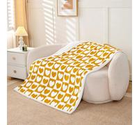 Homewish Manta de forro polar con diseño de amor, tamaño Queen, 229 x 229 cm
