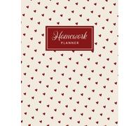 Homework Planner for ADHD Students: Colorful Assignment Notebook for Elementary, Middle & High School Students | 8.5 x 11 Inches