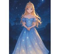 Homework Tracker - Starlit Princess: A beautiful academic planner with subject, due date, status, and notes columns - paired with quotes to inspire daily progress.