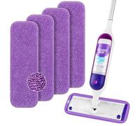 HOMEXCEL Almohadillas de microfibra reutilizables para Swiffer PowerMop, almohadillas de repuesto para mopa de 13 a 15 pulgadas, lavables a máquina, almohadillas de repuesto para limpieza de suelos