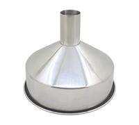 HOMEXO Embudo Grande de Acero Inoxidable 304 con Filtro, Embudo de Aceite doméstico, Embudo Industrial Extragrande, 1 Unidad (Color : 280-42mm)