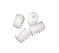 HOMEXO Engranaje de Gusano 3,5 * 5mm 0,3 M/5x5mm 0.8A 0,4 M/6x8mm 6x10mm 0,5 M 2A Modelos de Engranajes de plástico DIY transmisión Engranajes helicoidales Gusano 15 Uds (Size : 5x5mm 0.4M0.8A)