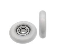 Rodillo Redondo Pom 8x40x10mm Compatible con BSR62840-10 for remero 8 * 40 * 10mm Ruedas de Asiento de máquina de Remo OD 40mm rodamiento de plástico 10 Uds (Color : 10mm, Size : 40mm)
