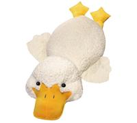 HOMEXYLYL Almohada de Peluche de Pato, Ganso Blanco, Suave y cómodo, Ideal for apoyarse, cumpleaños o for Novias Adultas.(70cm/27.6in)