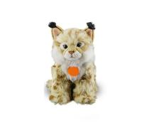 HOMEXYLYL Lynx Plush, Animal de Peluche Realista Regalo de cumpleaños de Navidad Suave for niños Adultos decoración única del hogar de Animales Salvajes(26cm/10.2in)