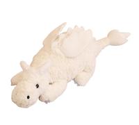 HOMEXYLYL Peluche De Dragón Mentiroso, Diseño De Dinosaurio Largo Y Flexible Almohada Suave For Abrazar For Decoración del Hogar Regalo Cumpleaños Niños Adultos Niñas Y Niños(White,70cm/27.5in)
