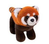 HOMEXYLYL Peluche De Panda Rojo, Animal De Peluche Realista Figura Suave Y Tierna Regalo De Cumpleaños De Navidad For Niños Adultos Niñas Niños Decoración del Hogar(Sitting,60cm/23.6in)
