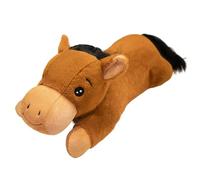 HOMEXYLYL Peluche de Poni, Animal de Peluche de Potro Regalo Suave for Navidad cumpleaños y decoración del hogar niños y Adultos(Brown,65cm/25.6in)