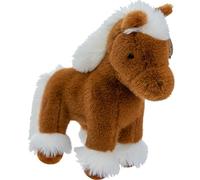 HOMEXYLYL Pony De Peluche, Caballo De Peluche, Poni Suave For Niños Y Niñas Almohada Decorativa Regalo(Brown,35CM/13.7“)