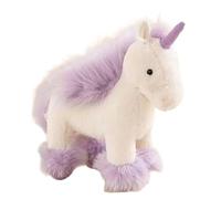 HOMEXYLYL Pony Stuffed Animal, Cute Wild Horse Design for Kids Room Decor and Gifts Birthday(Purple,30cm/11.8in)