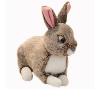 HOMEXYLYL Rabbit Stuffed Animal, Simulation Bunny Plush Soft Cuddly Huggable Surprise Easter Gifts for Kids Adults