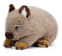 HOMEXYLYL Wombat Peluche, Realista Australiano Wombat Peluche Juguete Suave Pelo Largo Lindo Recuerdo Australiano Árbol Oso Peluche Regalo Niños(19CM/7.4")