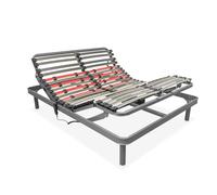 Homey - Cama Eléctrica Articulada Flexipro con 5 Planos y Estructura Reforzada - Ergonómica, Fiable y Silenciosa, Motor Alemán, 135 x 190
