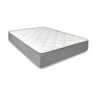 Homey - Colchón 160 x 190 Box Natur con Muelles Ensacados y Viscoelástica, Ergonómico Multizona, Gran Confort, Higiénico y Transpirable, Grosor 23cm