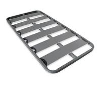 Homey - Somier Reforzado de Láminas Anchas, Anti - Ruido, Estructura 40x30 mm Sin Patas, Fuerte y Resistente 90x180