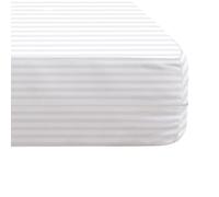 HOMEYA - Funda de Colchón con Cremallera Cama 150 - Protector de Cama Cubre Entera con Cremallera de ¨ L ¨ Micro Fibra Extra Suave, 150x200x25cm Blanco
