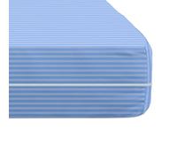 HOMEYA - Funda de Colchón con Cremallera Cama 150 - Protector de Cama Cubre Entera con Cremallera de ¨ L ¨ Micro Fibra Extra Suave, 150x200x25cm Celeste