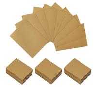 Homgaty - 300 fundas para cartas estándar, protectores transparentes para baraja, fundas protectoras para cartas de magia (doradas)
