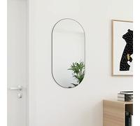Homgoday Decoración de espejo de 80 x 40 cm de cristal, muebles para interiores y exteriores, decoración para la casa, decoración para el hogar para interiores, dormitorio, salón, oficina