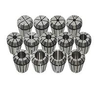 Homgoday ER20 Collets - Juego de herramientas de torneado de 13 piezas, abrazaderas y tornillos de banco