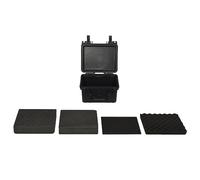 Homgoday Maletín de vuelo portátil negro 27 x 25 x 18 cm de polipropileno, muebles para casa, interior, exterior, salón, dormitorio