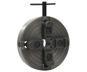 Homgoday Mandril para madera con 4 garras M33 de Aiaio negro 150 x 63 mm, muebles para casa, interior, exterior, salón, dormitorio